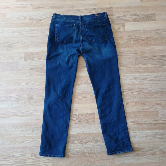 Kut From The Kloth Katy Boyfriend Stretch Jeans Blue Size 6 - Picture 6 of 9